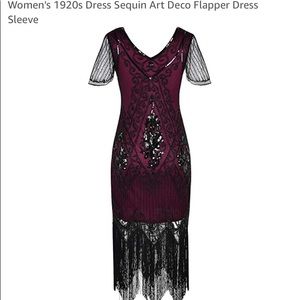 1920s Gatsby Style Dress